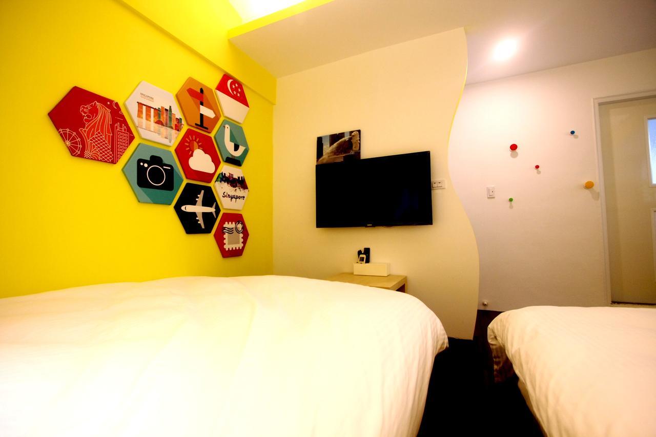 Color House Hostel Đài Trung Phòng bức ảnh