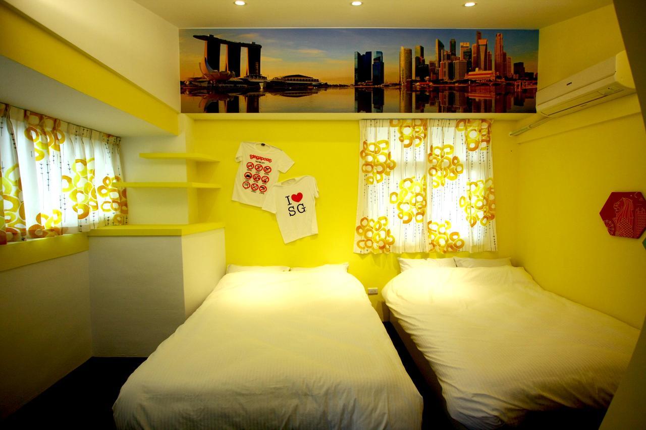 Color House Hostel Đài Trung Phòng bức ảnh