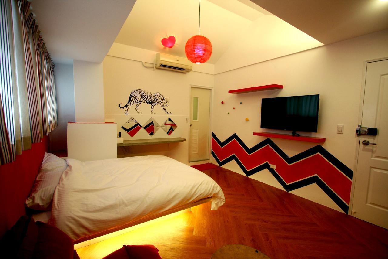 Color House Hostel Đài Trung Phòng bức ảnh