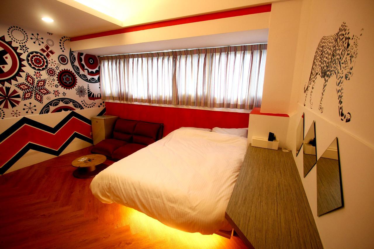 Color House Hostel Đài Trung Phòng bức ảnh