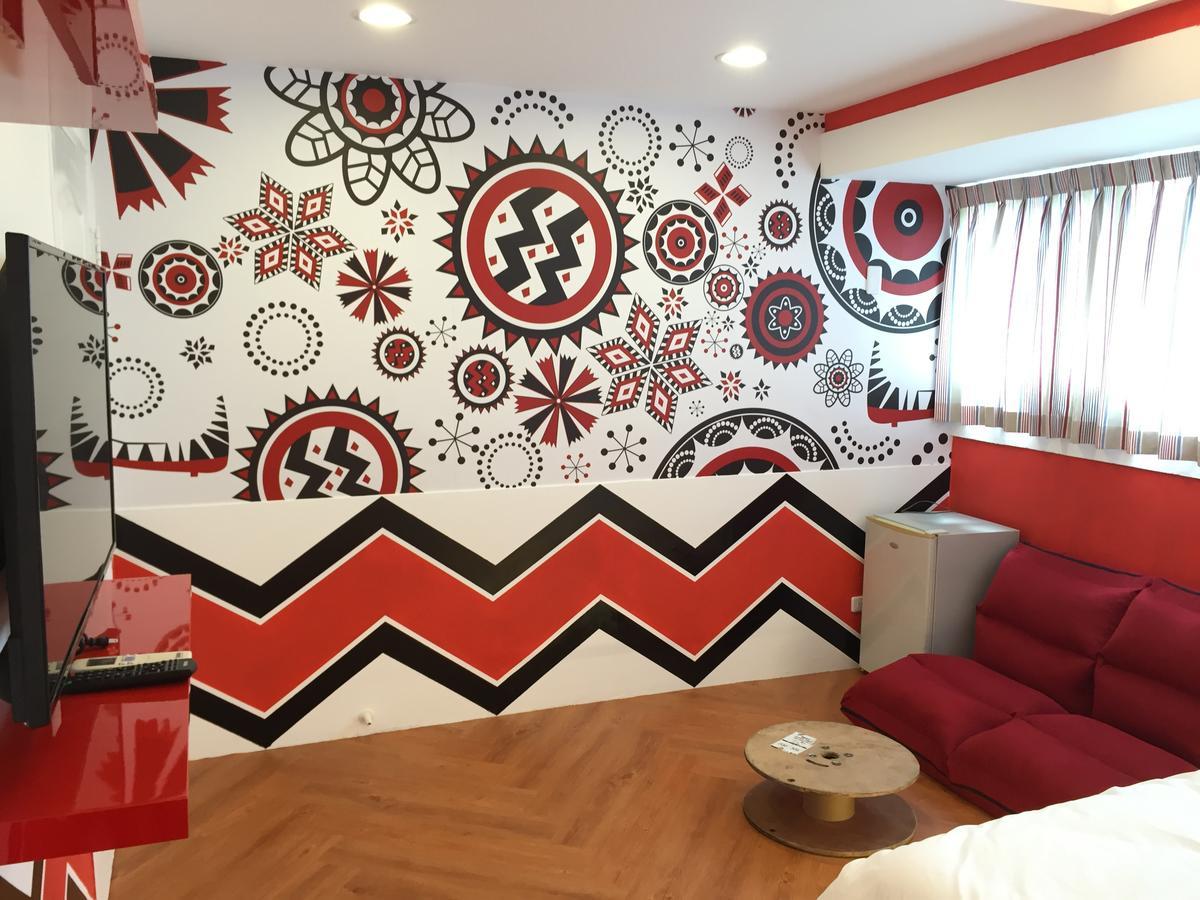 Color House Hostel Đài Trung Phòng bức ảnh